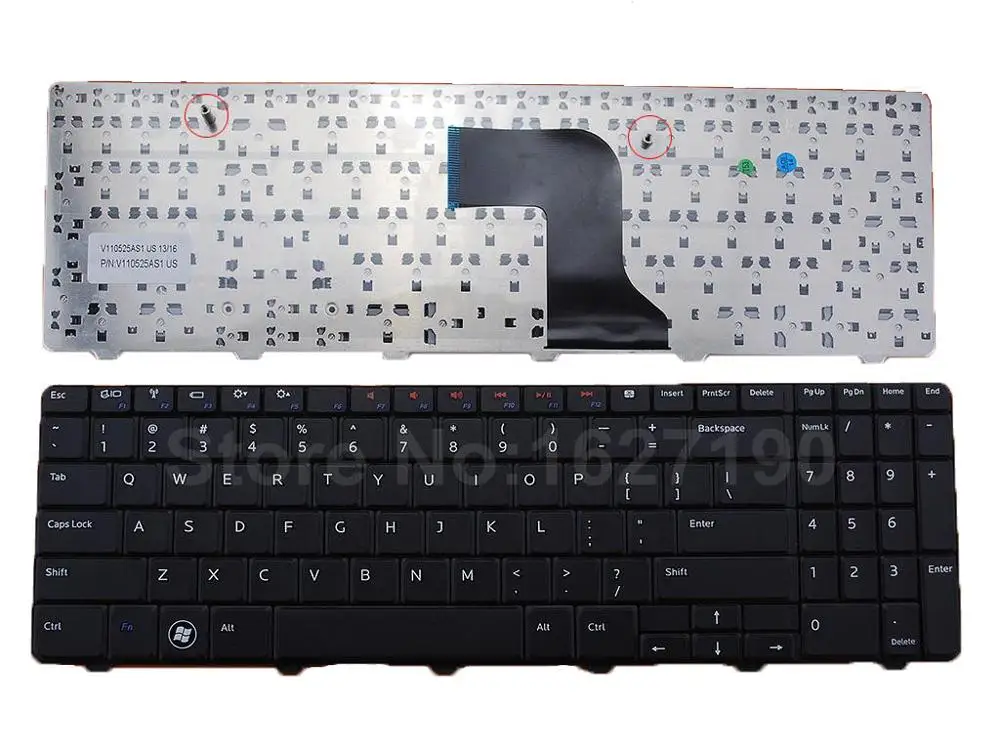 Laptop Keyboard For DELL Inspiron N5010 M5010 15 BLACK New