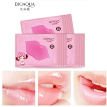 BIOAQUA 15 шт. гелевая маска для губ Уход за увлажнение восстановление удаляет линии Пятна осветляет линия улыбки Коллагеновая Маска цвет губ для увлажнения