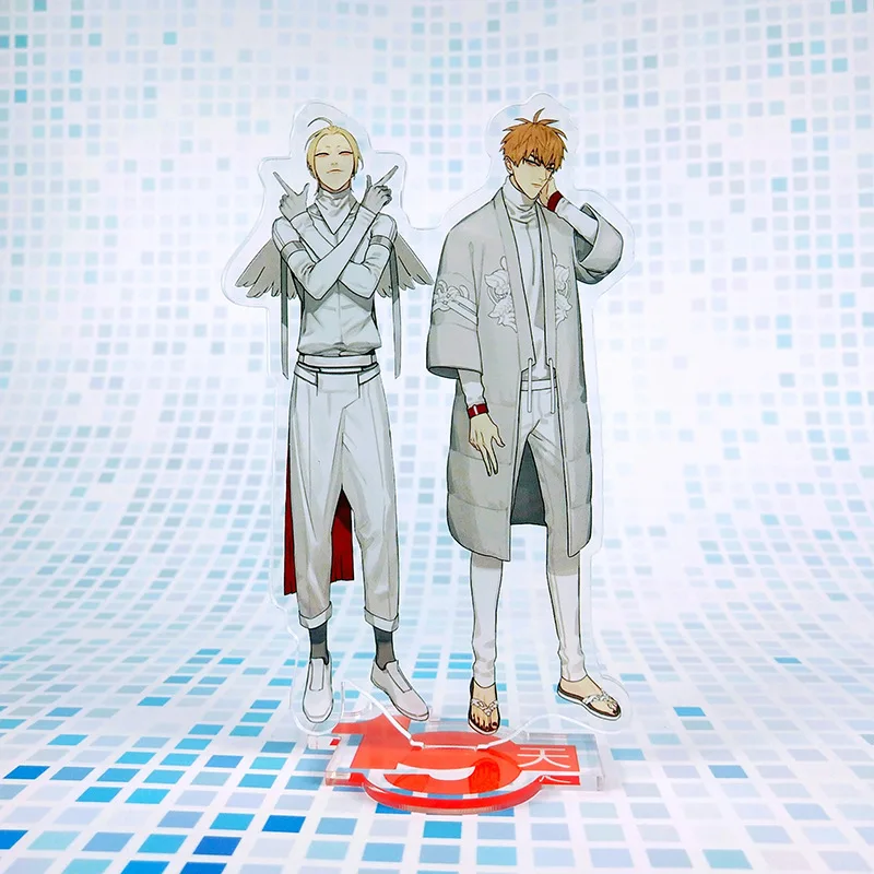 15 см анимация старый Xian 19 дней Jianyi MO Guan Shan He Tian модель подставка для