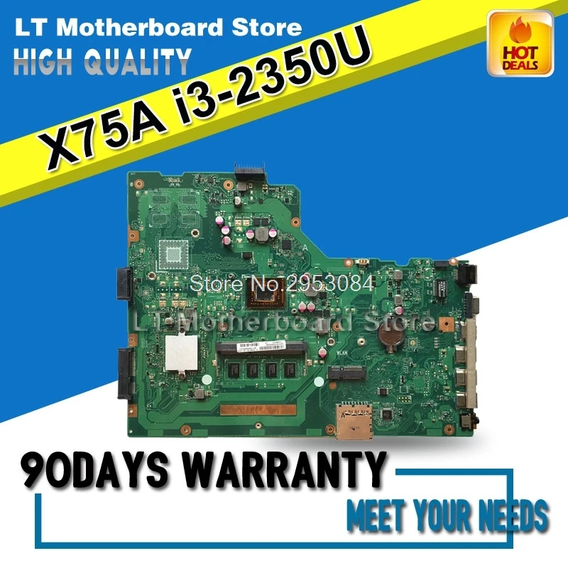 Laptop Motherboard For ASUS X75A I3-2370-4G System Board Main Board Mainboard Card Logic Board Tested Well S-4 Laptop Motherboard For ASUS X75A I3-2370-4G System Board Main Board Mainboard Card Logic Board Tested Well S-4