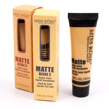 Miss Rose брендовая основа для макияжа, жидкая матовая основа, косметический консилер, жидкий профессиональный крем для лица, основа, инструмент для красоты