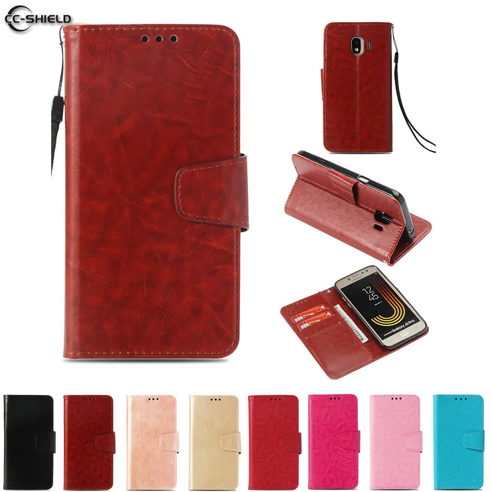 Flip Case for Samsung Galaxy J2 2018 J250 J250F/DS Leather Cover Phone Case SM-J250F/DS SM-J250G SM-J250M SM-J250N SM-J250Y Capa