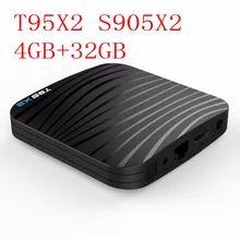 

T95X2 4G32G TouTV AmlogicS905X2 Quadcore cortex-A53 Androdi 8.1 WIFI2.4G+5GB+BT