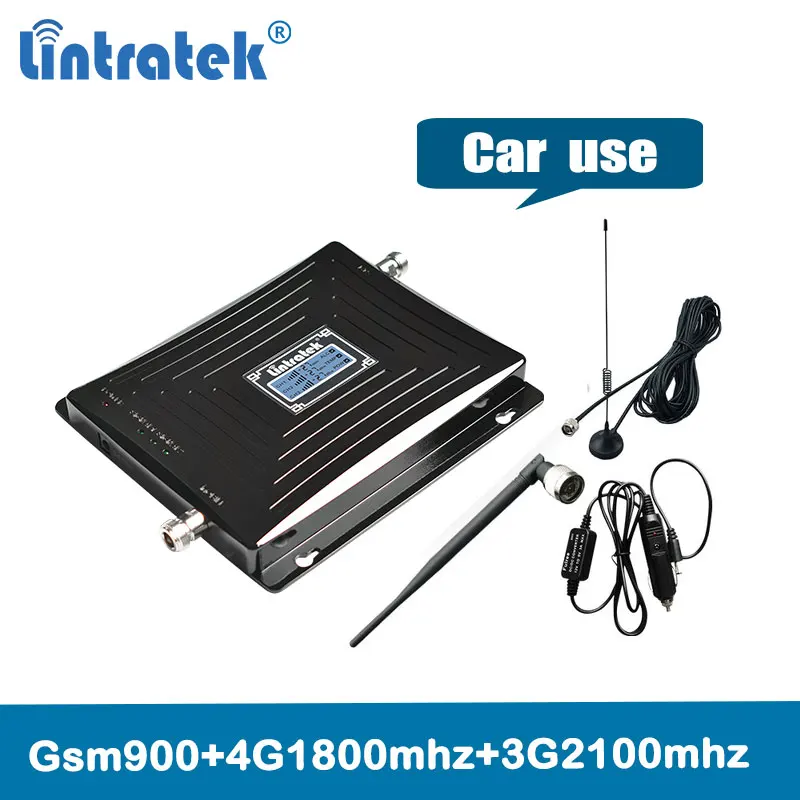 усилитель сигнала сотовой связи для автомоби GSM 900 UMTS 3g 2100 LTE 1800 4g автомобильный 2g