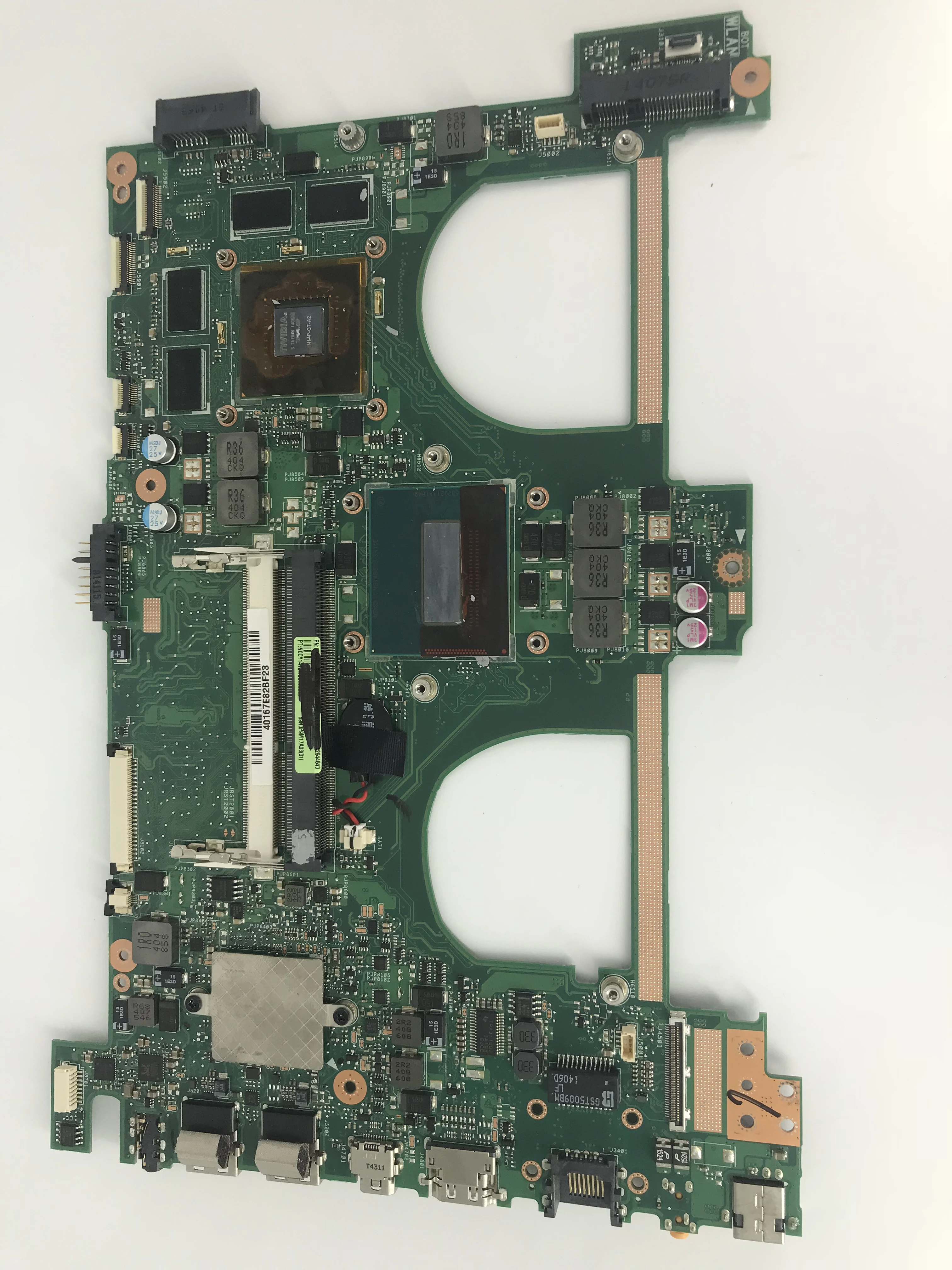 

N550JK For ASUS N550JK n550JV N550JX Laptop Motherboard i7-4700HQ CPU PM GT850 2GB/4GB Video memory Mainboard