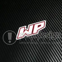 Hot sale WP helmet motorcycle stickers PVC 08