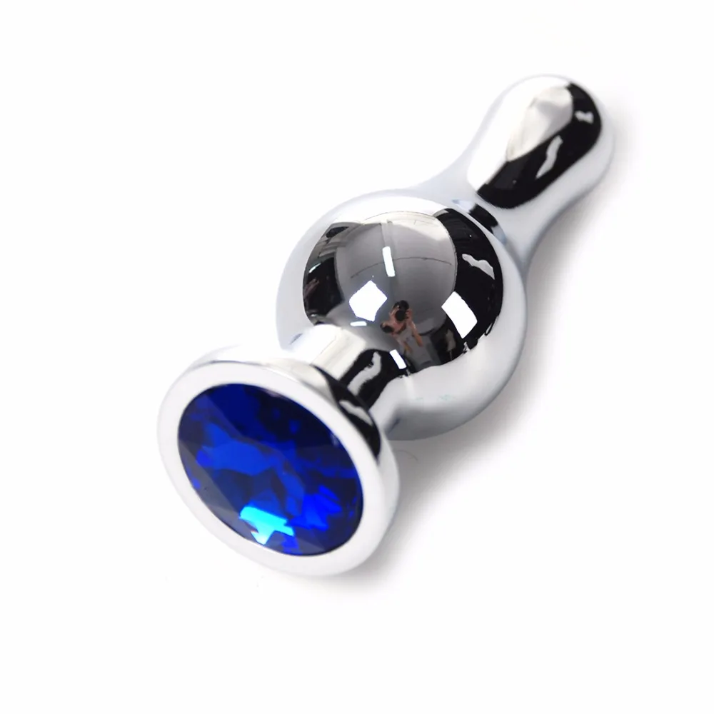 Stainless Steel Big Anal Plug Butt Metal Sex Toys + Crystal Jewelry Toy For Men Lesbian Gay Products Woman | Красота и здоровье