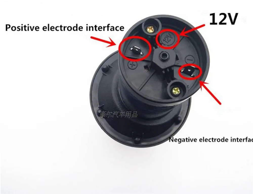 Красный воздушный компрессор 12/24V Воздушный щетка для воздуха рог лодка