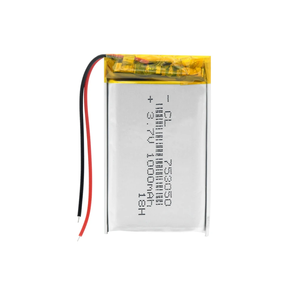 3 7 V 753050 1000mah умный дом MP3 колонки полимерная литий ионная аккумуляторная батарея