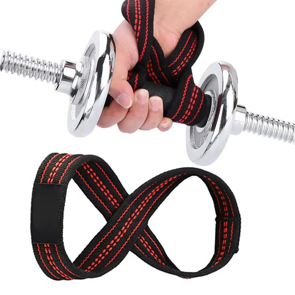 Weight Lifting Straps DeadLift Wrist Strap For Pull Ups Horizontal Bar Powerlifting Fitness Bodybuilding Equipment 