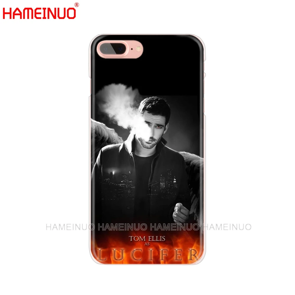HAMEINUO lucifer tv show Чехол для мобильного телефона iphone X 8 7 6 4 4s 5 5s SE 5c 6s plus|Бамперы| |