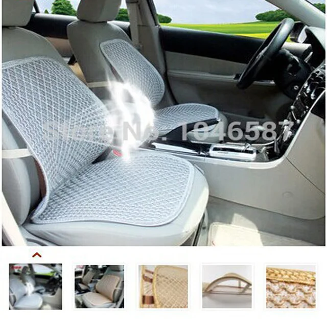Cool Car Seat Cushion Home Office Chair Waist Auto Cool Car Seat Cushion Home Office Chair Waist Auto Cooling Mat Single Belt