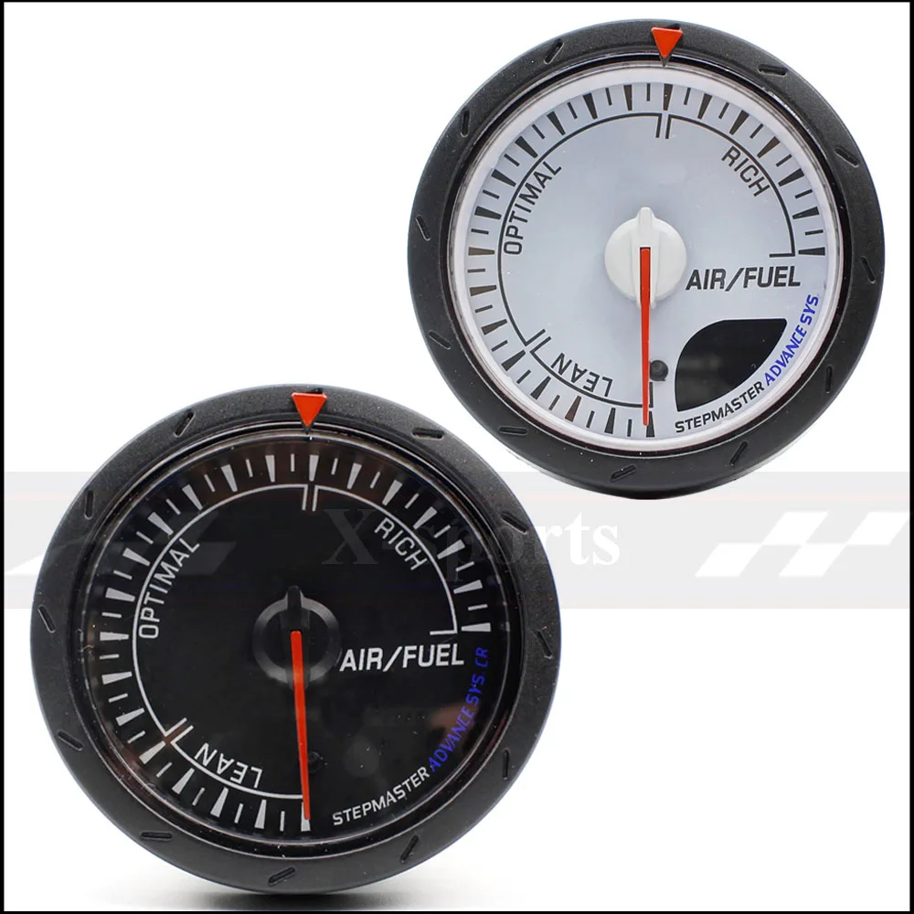 

AIR/FUEL gauge Advance DEFI CR universal car instrument 2.5 Inch 60mm White+red light color Free shipping