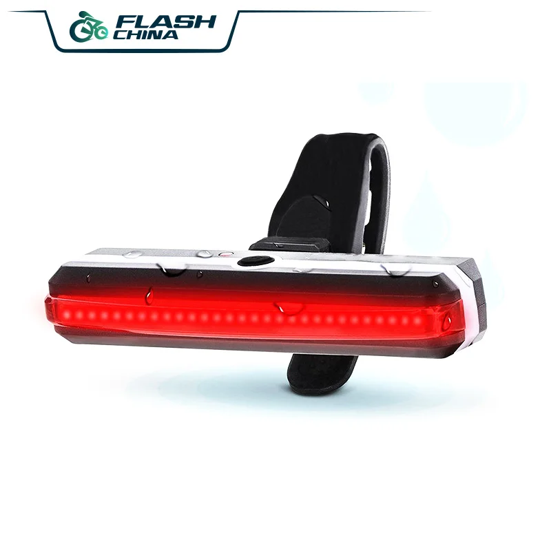 

New Bicycle Light LED Tail Waterproof Light Safety warning light 6LED USB Charging water resistant Bike Rear Light Rechargeable