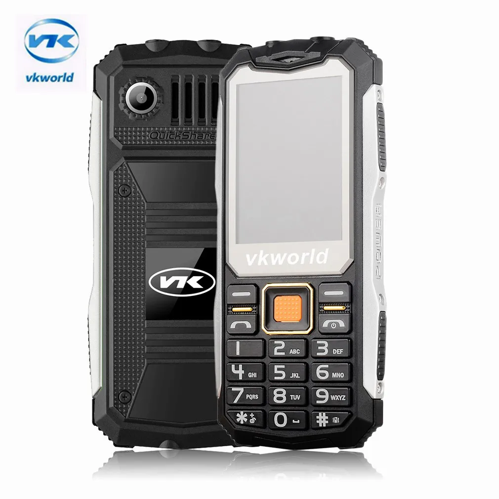 Цена за Оригинал VKworld Камень V3S Мобильный Телефон 2.4 дюймов Dual SIM водонепроницаемый 21 Ключи Bluetooth FM Сотовый Телефон Построен в 2200 году мАч батареи Цена за Оригинал VKworld Камень V3S Мобильный Телефон 2.4 дюймов Dual SIM водонепроницаемый 21 Ключи Bluetooth FM Сотовый Телефон Построен в 2200 году мАч батареи