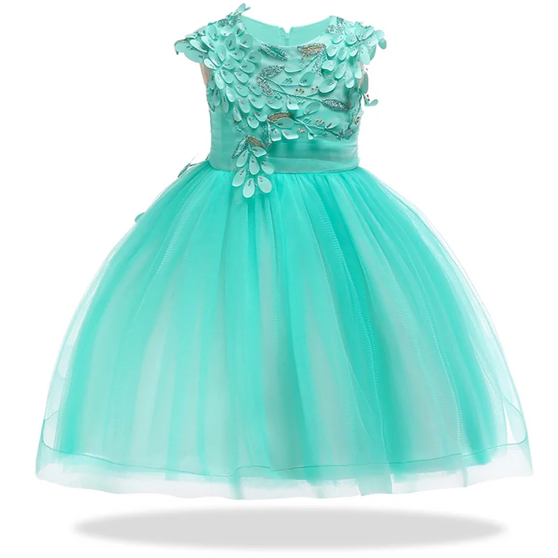 

Kids Wedding Dress Children Clothing Princess Party Kids Dresses For Girls Costume 2 3 4 5 6 7 8 9 10Y Christmas Girls Dress