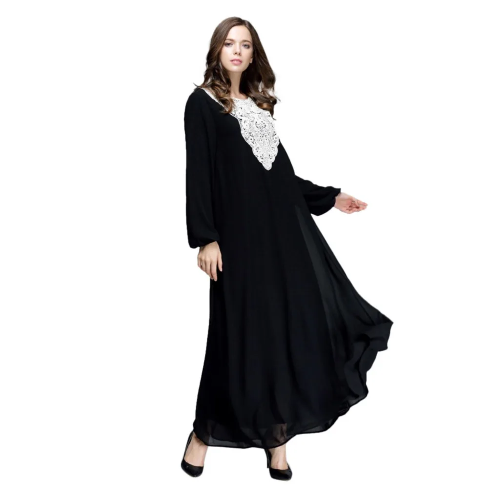 

Women Long Maxi Dress Dubai Double Layer Loose Gown Islam Abaya Muslim Clothing islamic clothing caftan marocain abaya turkey