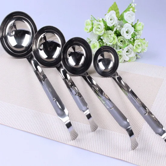 30 120 ML Pearl equipment hook metal spoon powder stainless steel
