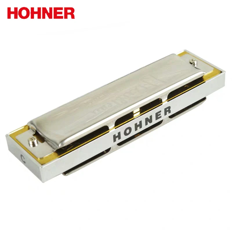Hohner темно синий J.J.Milteau 10 отверстий 20 тонов диатонический ротовой орган