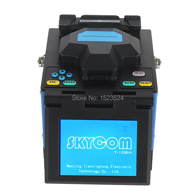 Skycom T-108H Fusion Splicer Machine Fiber Optic
