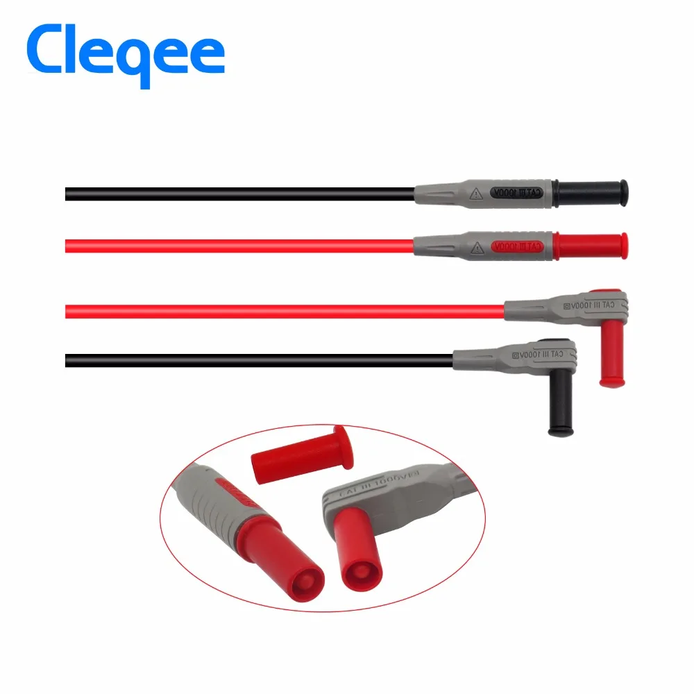 Сменные Щупы для мультиметра Cleqee P1300D P1300E P1300F комплекты испытательных щупов с