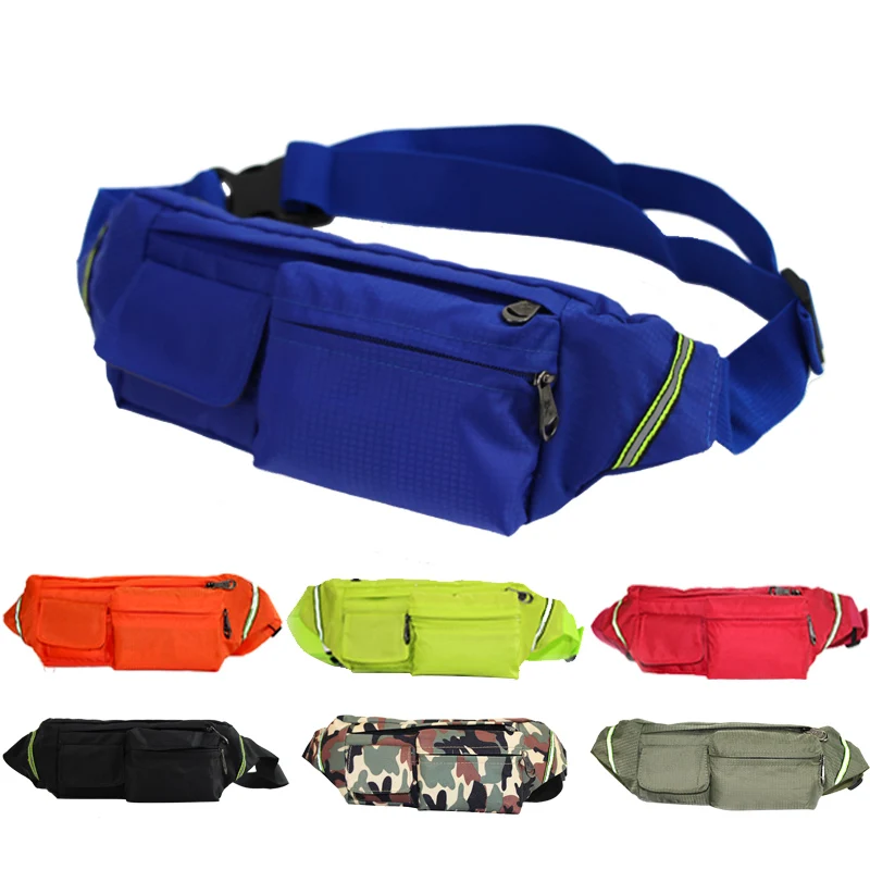 

Outdoors Runing men Women 6 inch phone bag Personal Pocket Waterproof Cover Travel Hidden Purse Belt gym Bag