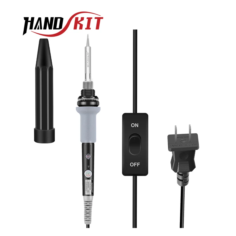 Паяльник Handskit 60 Вт 11 в/220 В Электрический Регулируемый паяльник|soldering station|soldering iron