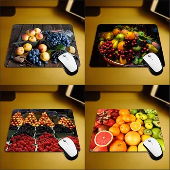 

Mairuige Beautiful New Pohots Delicious Fruit Lifelike mouse Mat Mice Pad for Decorate Pc Tabletop Also Can Pad To Dining Table