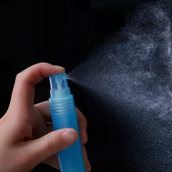 

10Pieces/Lot 30ML Plastic Portable Refillable Perfume Bottle With Sprayer Empty Cosmetic Replenishment Case For Travler