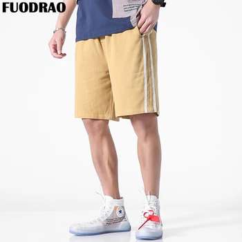 

FUODRAO Men Shorts Summer Fashion Casual Shorts Sweatpants Bermuda Masculina Beach Shorts Joggers Trousers Shorts Male D049