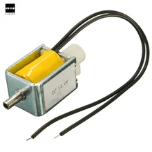 Разного качества, работающего на постоянном токе 12 В в 2-х позиционный Выключатель 3-полосная маленький мини Электрический электромагнитный клапан устройства для бензиновых воздушных/туфли-лодочки маленького размера