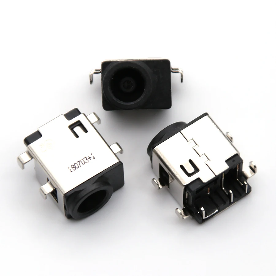 ShineBear 5X-200X DC Power Jack Connector Power Harness Port Plug Socket for Samsung NP 300E 300V 305E 305V 350 350 355 Series DC Jack Cable Length: 10 PCS