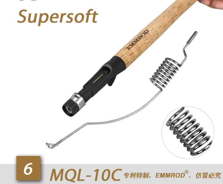 NOVA Emmrod Alongada Pólo Isca vara Fundição