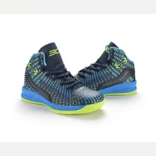 Горячая Распродажа Детские кроссовки новые Нескользящие амортизирующие кроссовки для баскетбола обувь Размер 31-45