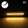 LEEPEE 1 Pair Fog Lamp Daytime Running Light Turn Signal Lamps LED Car DRL Super Bright Flexible COB Reversing Light Car-styling ► Photo 2/6