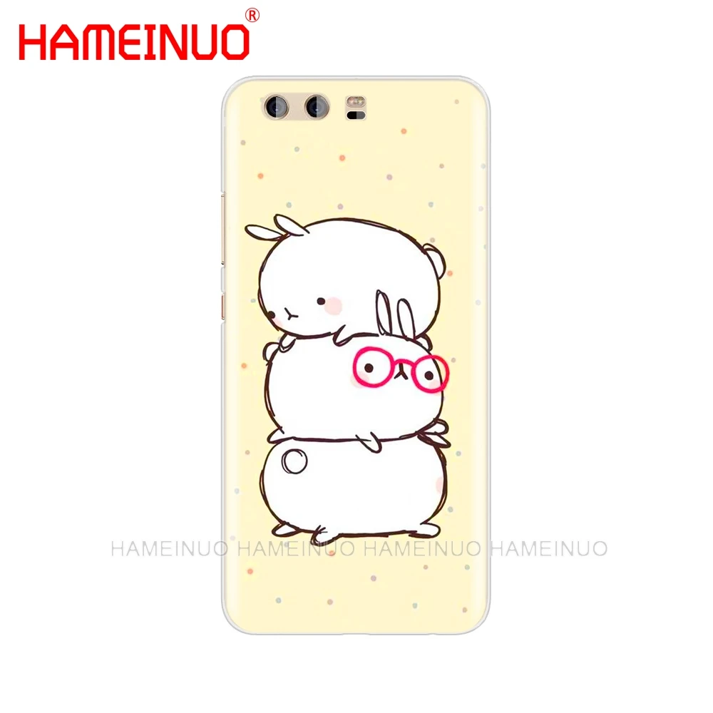HAMEINUO Molang кролики кавайная коробка картофель чехол для телефона huawei Ascend P7 P8 P9 P10 P20