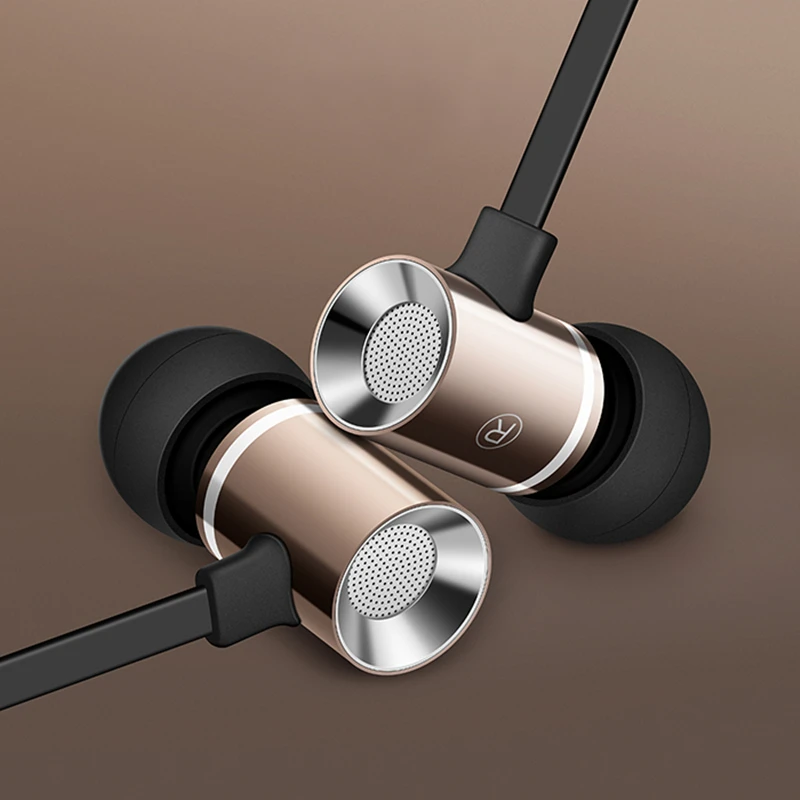 In-Ear Micro Wire Metal Earphone Headset Super Bass