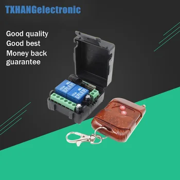 

DC 12v 10A relay 2CH wireless Remote Control Switch Transmitter+ Receiver car