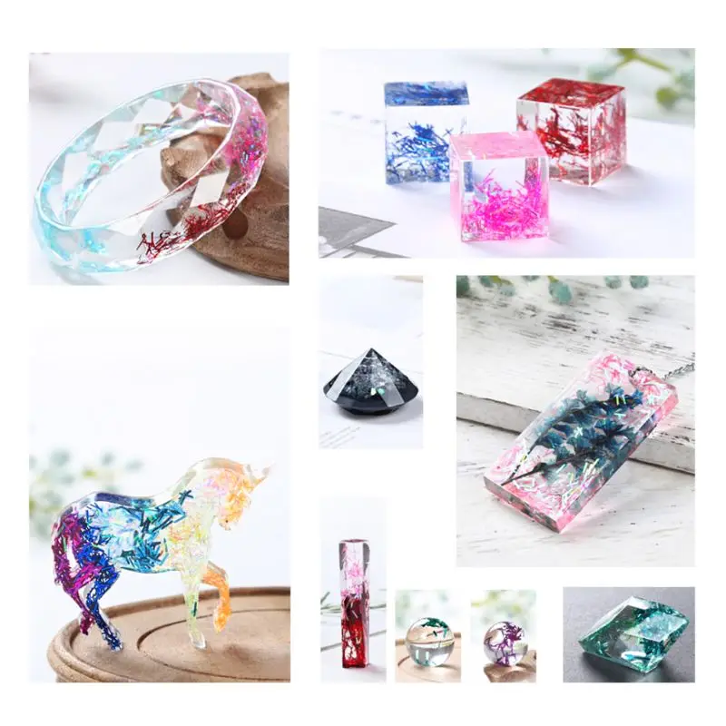

12 Pcs/set Mixed Color Grid Thin Line Metal Wire Epoxy Filling Material Mold Crafts Making for Mini New Nail Art DIY Jewelry