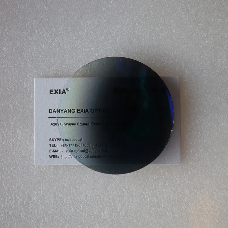 Минеральные стеклянные линзы 1,523 индекс солнцезащитных очков es линзы градиентные цвета EXIA оптический MG1A
