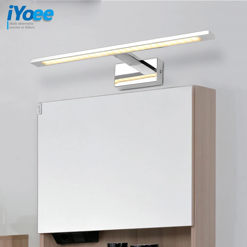 Modern 10W 48CM LED wall lamps bedroom vanity lighting simple Makeup Waterproof anti-fog lamp 1200lumen Bedroom lighting Modern 10W 48CM LED wall lamps bedroom vanity lighting simple Makeup Waterproof anti-fog lamp 1200lumen Bedroom lighting
