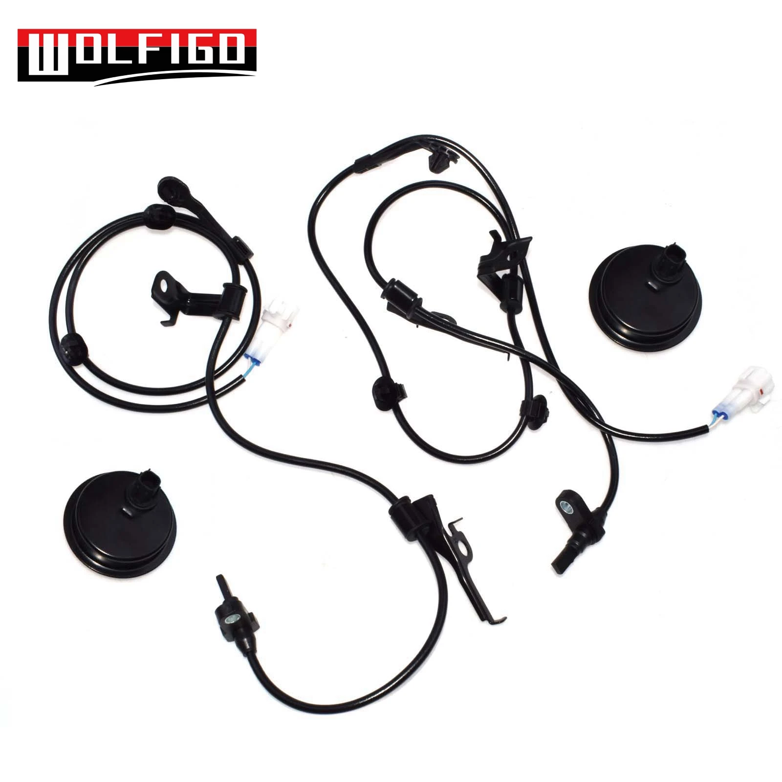 

WOLFIGO New Front Rear Left Right ABS Wheel Speed Sensor For 06-08 Toyota Yaris ALS1388,ALS1769,ALS1765,89544-52040,89544-52070