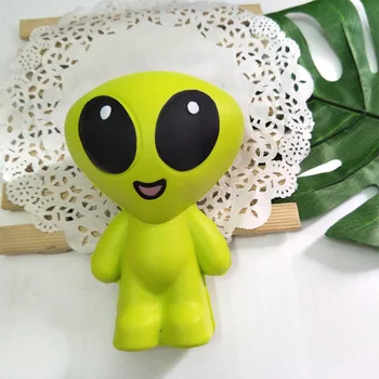 

Cartoon Design ET Extra Terrestrial Alien Slow Rising Anti stress Toy Stress Reliever
