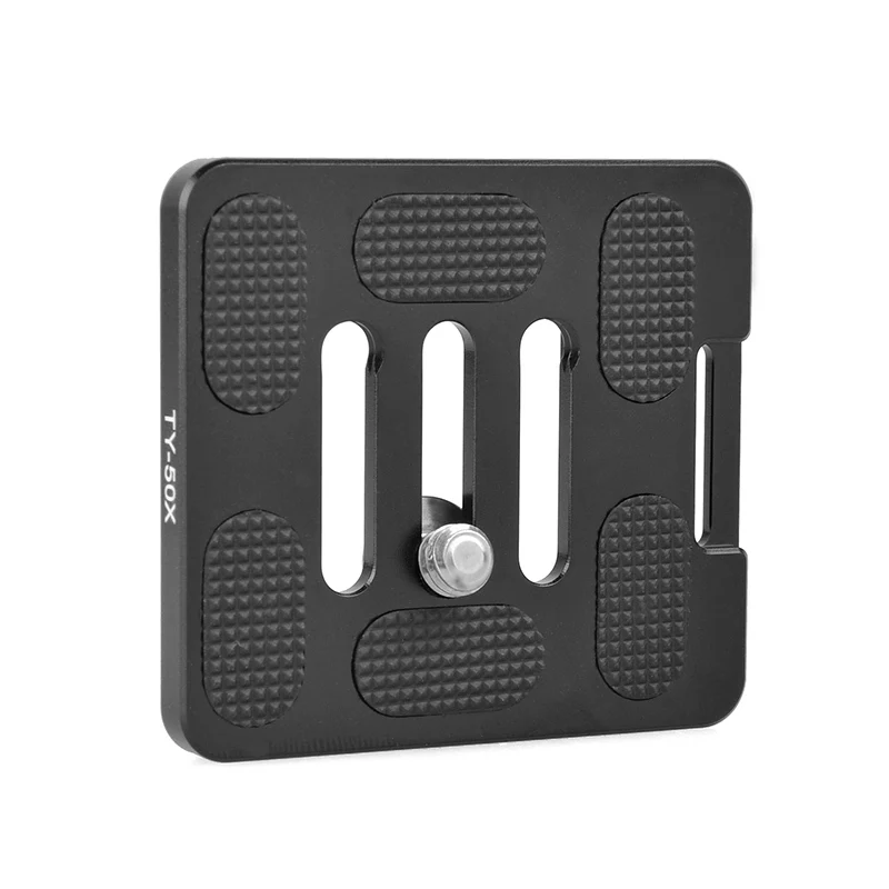 

Aluminum Quick Release Clamp For Ball Head Tripod Monopod For Canon 100D 1000D 20DA 300D Nikon D100 D200 Universal Sirui TY50X