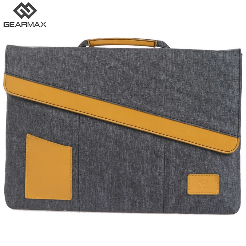 Gearmax Notebook Cover Nylon Laptop Briefcase Handle Notebook Cover