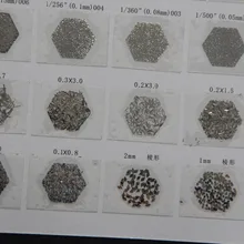 Страница 2-страница 8: Каталог блестящих порошков обычный цвет