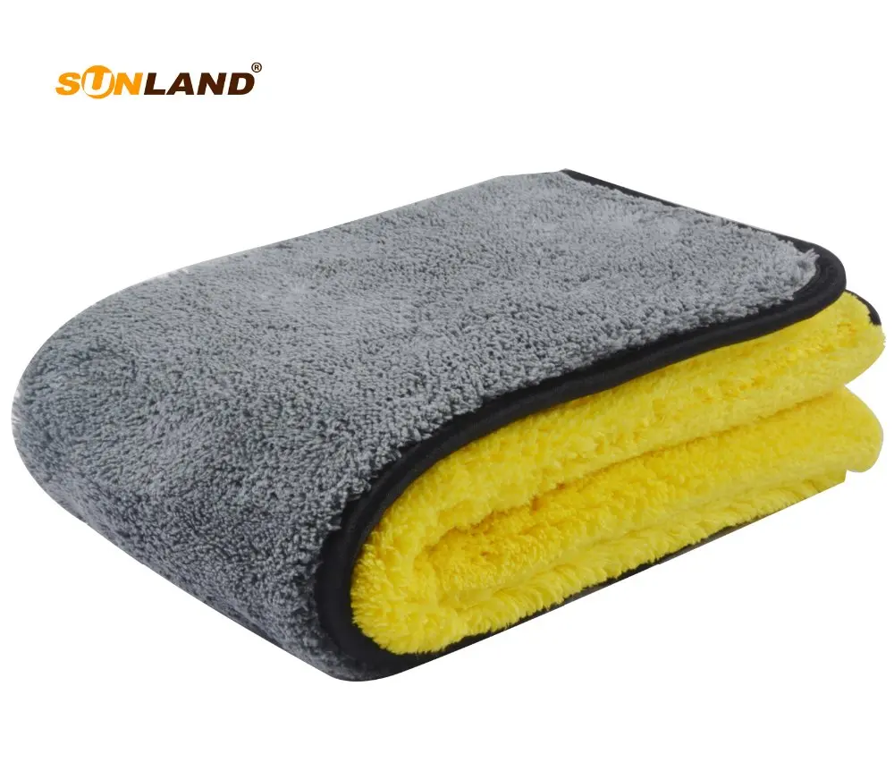 Sinland 1000gsm 40 см x плюшевое полотенце из микрофибры двухстороннее