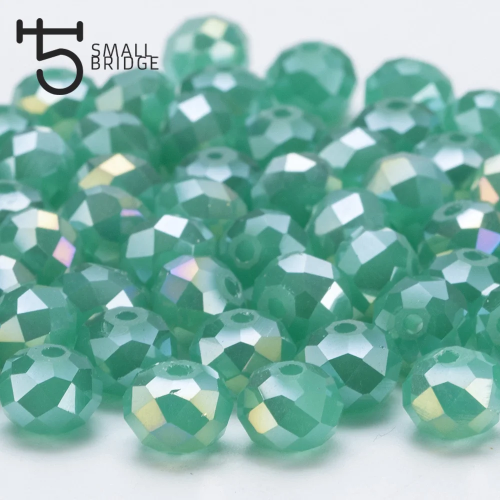 Rondelle Glass Beads (1)