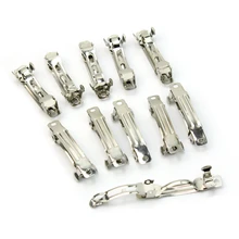 50 шт. Нержавеющая сталь Французский Стиль Зажимы заколки для волос DIY банты бант для волос