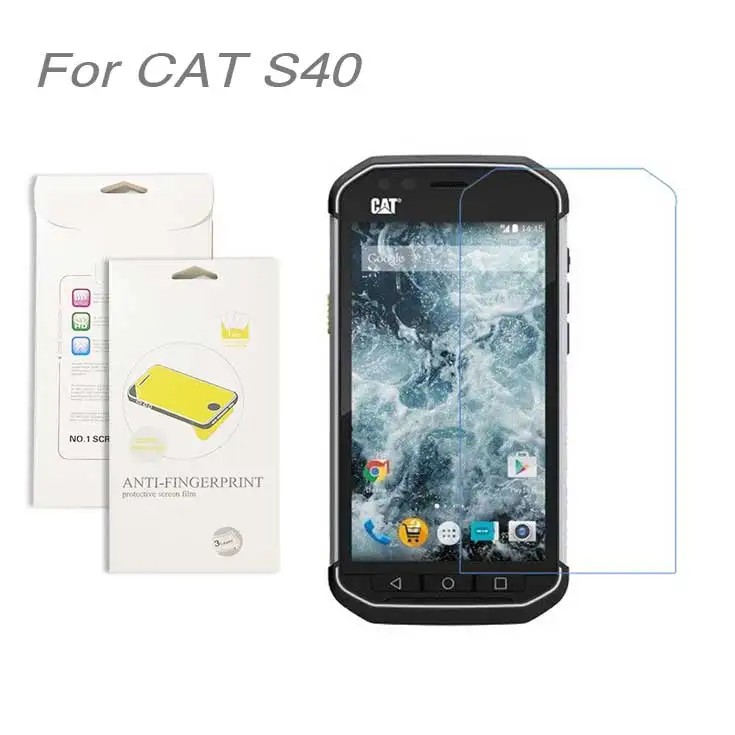 3pcs lot For CAT S40 High Clear font b LCD b font Screen Protector Film Screen